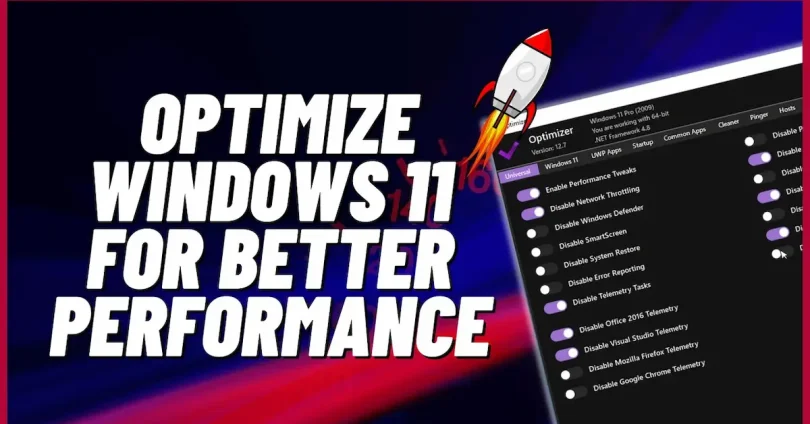 Optimize Windows Performance